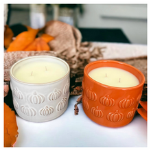 Load image into Gallery viewer, Ceramic Autumn Candle
