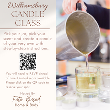 Load image into Gallery viewer, Williamsburg Candle Class - May 30, 2023
