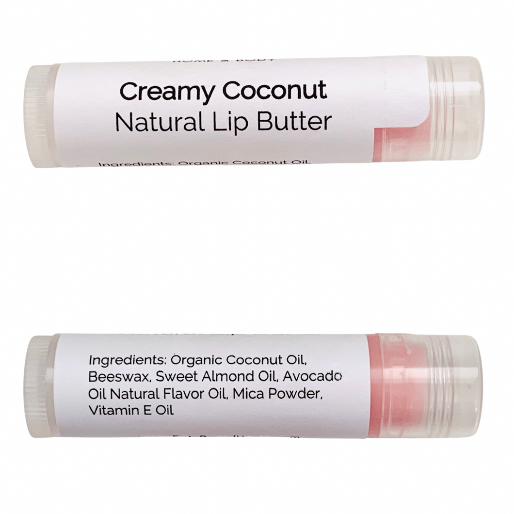 Creamy Coconut Lip Butter